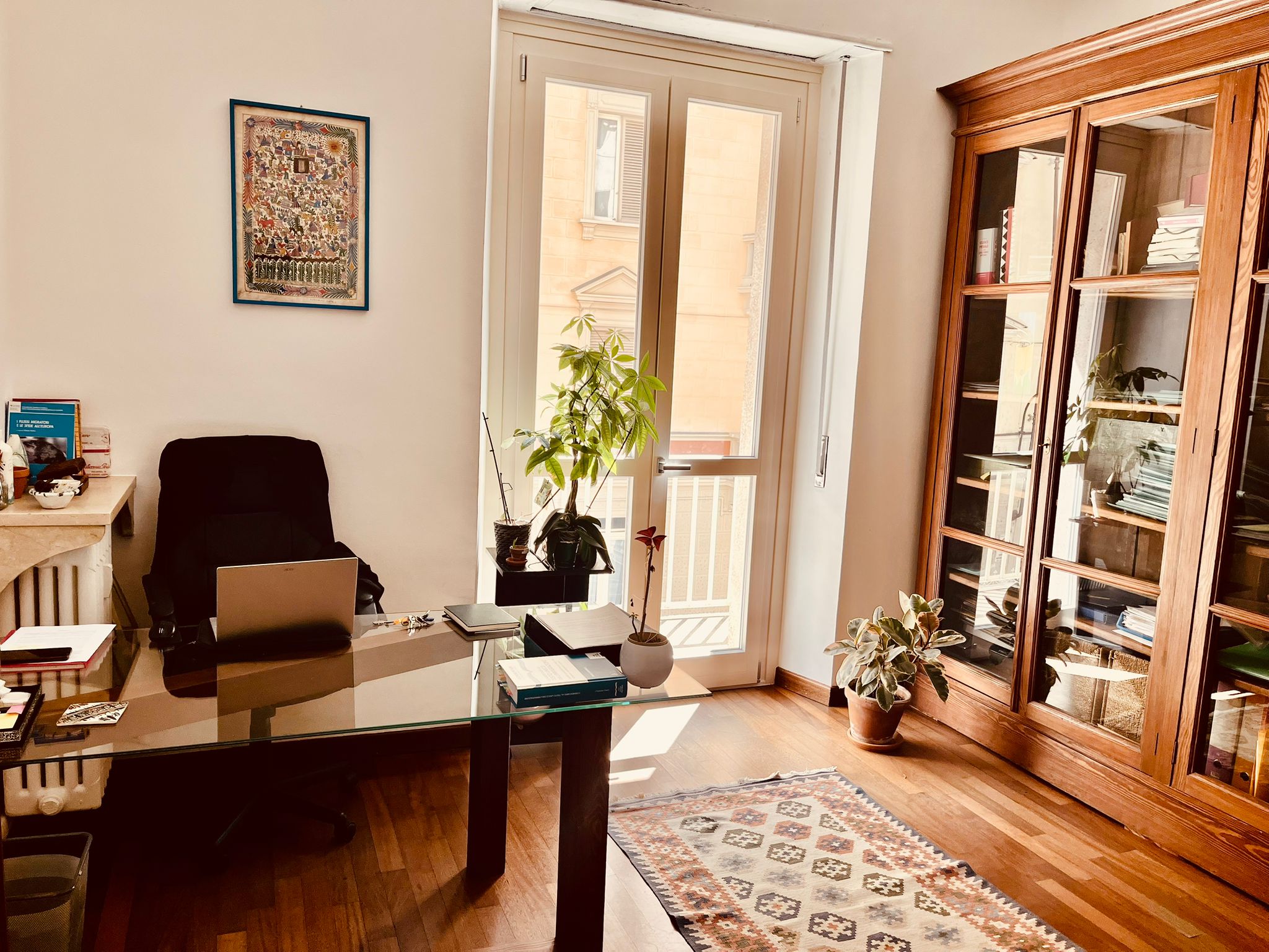 Area di lavoro dello studio